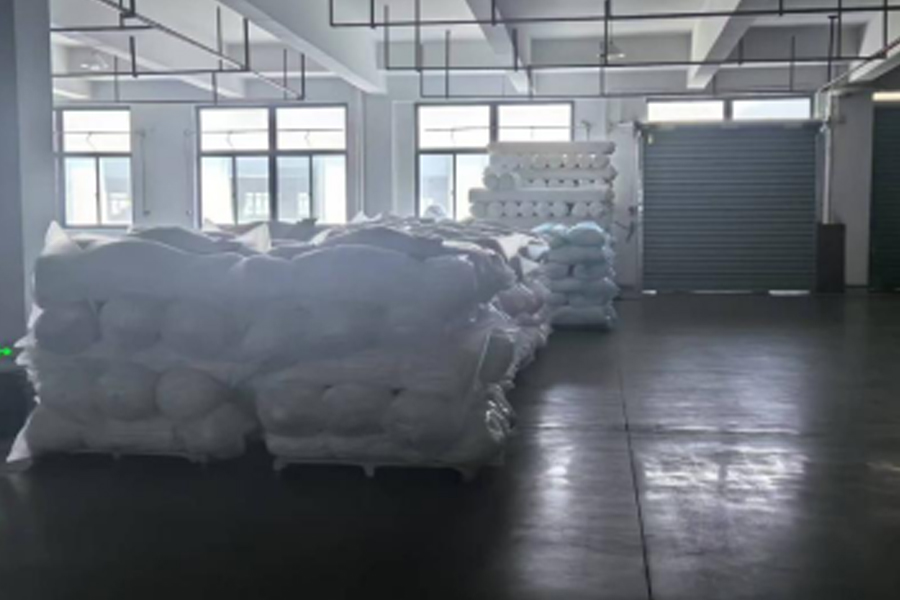 Oblast výroby šedé látky po dodání