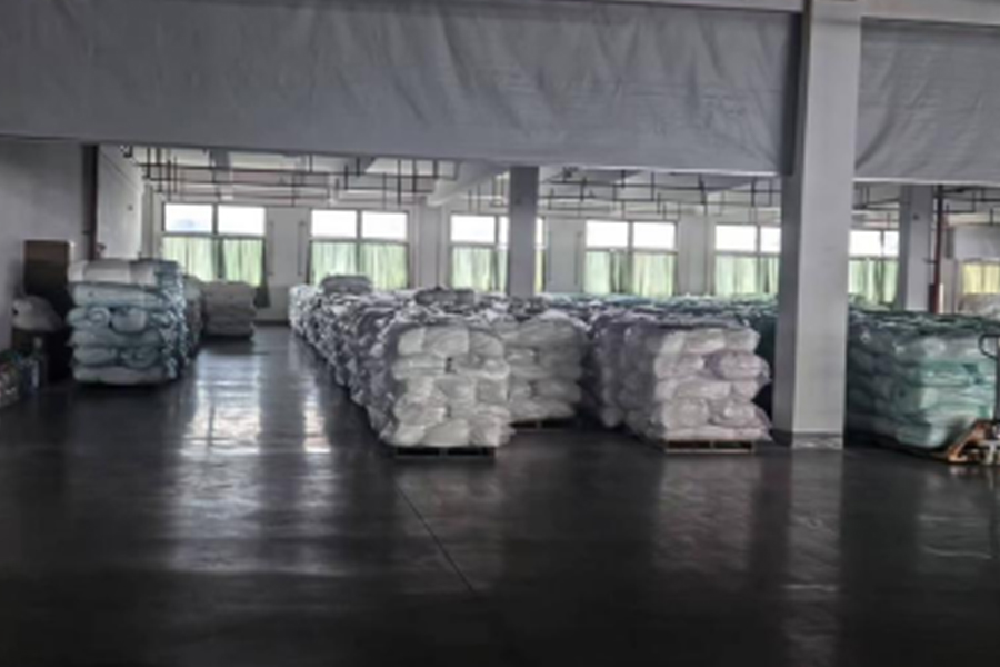 Oblast výroby režných tkanin - hotových výrobků