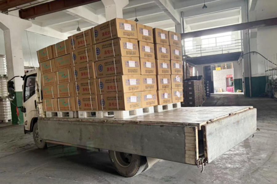 DTY výroba-sklad hotových výrobků