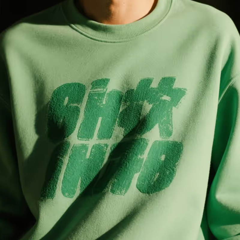 Prodyšná teplá mikina z čisté bavlny