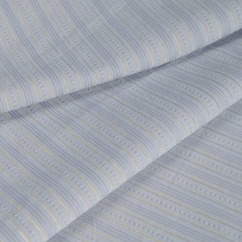 Pruhovaná bavlněná tkanina